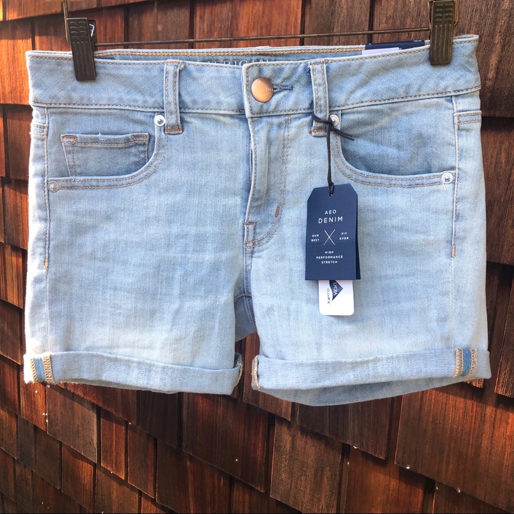 AE NE(X)T LEVEL DENIM MIDI SHORT